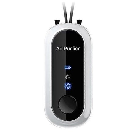 Hals Luftrenare Negativa Joner Luftrenare Bärbar Luftfräschare Deodorant (FMY)