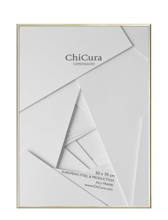 ChiCura Alu Frame 50X70Cm - Acrylic - Gold - 50X70CM