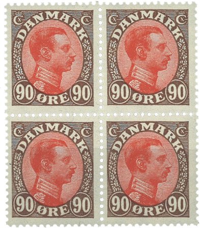 Danmark - AFA 109 - 4-blok - Postfrisk