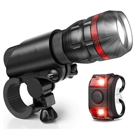 Cykellygte, Teleskopisk Zoom Stærk Lygte Montering