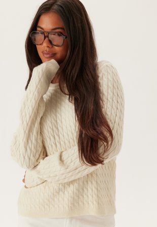 Pieces Pcfia Ls Cable Knit Vaatteet