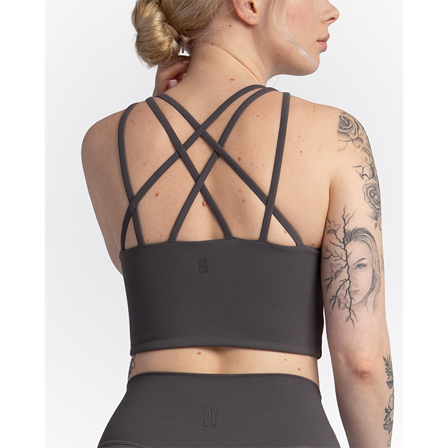 Awco Studio Sports Bra, Graphite Grey