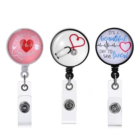 ID-bricka Hållare Badge Holders Badge Reel ID-kortshållare