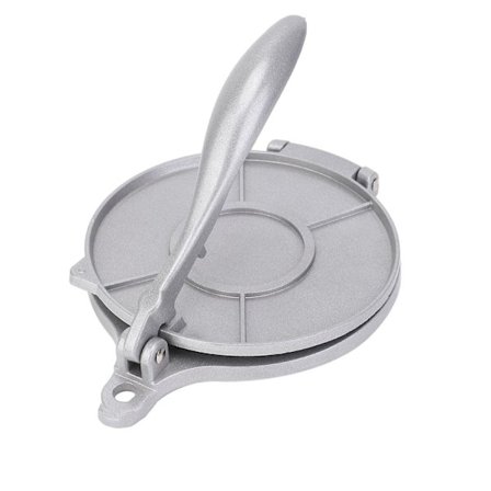 Tortillapress, Tortilladora Press, Aluminium Tortillapress, Mjöltortillapress, Rotis Press (FMY)