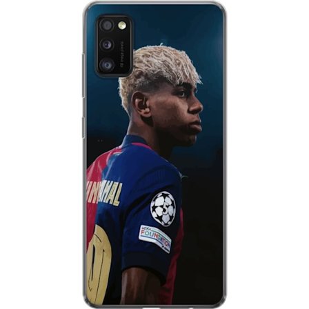 Kompatibelt Mobildeksel til Samsung Galaxy A41 Lamine Yamal - Barcelonas Wonderkid i Fokus
