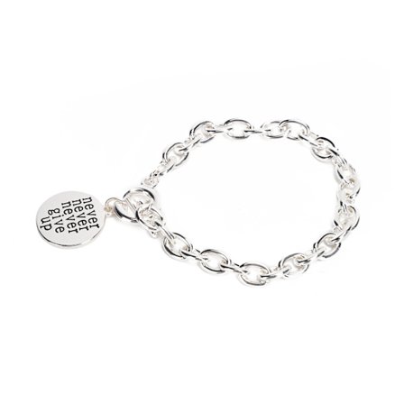 Modern Metalllegering Armband med Rund Berlock Gåva för Kvinnor