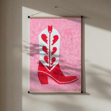 Heartbreak Heels Poster 30x40 cm