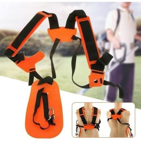 TEMPSA Justerbar Dubbel Axelrem Sele för Röjsåg