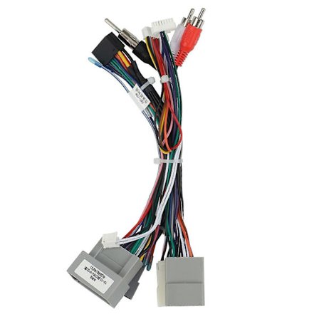 Auton äänentoisto Radio CD-soitin 16PIN Android Virtakaapeli Adapteri Hondalle Civic CRV Mediajohdotusvaljaat