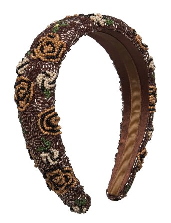Becksöndergaard | Florian Wide Beaded Hairbrace | ONE SIZE