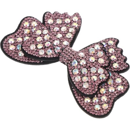 Sko-clips med sløyfe i netting for ballerinasko, brudesko-clips for sko med høye hæler