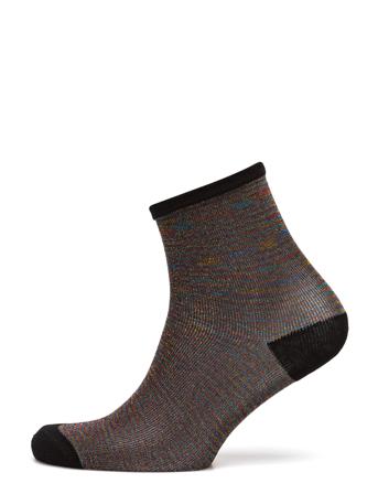 Dina Solid Lingerie Socks Regular Socks Multi/mønstret Becksöndergaard