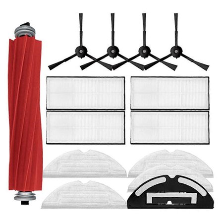 Tillbehör för S7 MaxV Ultra / S7 Pro Ultra Ersättningshuvudsidoborste Filter Mopp Mopphållare Reservdelar