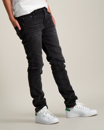 Levi's LVB 512 SLIM TAPER JEAN Czarny Jeansy Chłopiec - Kids Brand Store