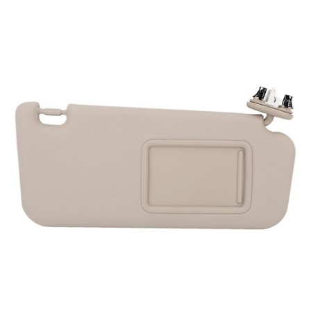 Bil Solskærm Grå Anti-blænding Letvægts Robust Side Solskærm med Makeup Spejl Udskiftning til Toyota RAV4 Højre: 74310 42452 B2