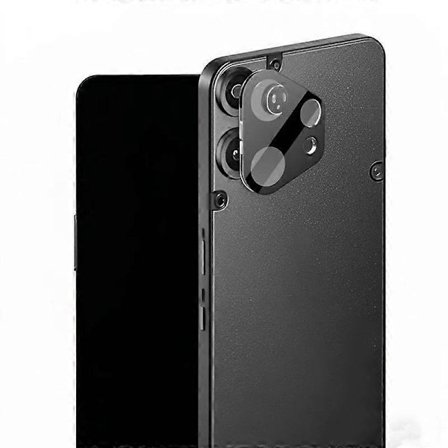 For Nothing CMF Phone 2 Pro Kameralinsebeskytter WANLONFENG HD Full Black Silk Printed Linsefilm