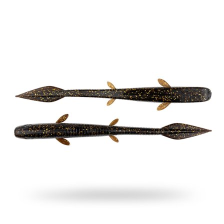 Scout Vertical Baitfish 22cm (2-pack) - Motoroil Glitter