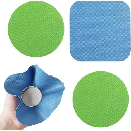 4 stk. krukkeåpner gripeklosser, flerbruks gummikrukkegripere sklisikker sett