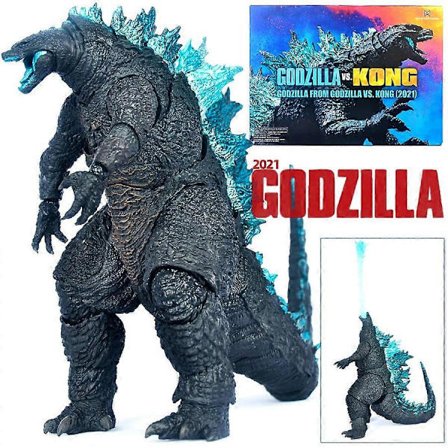 16CM 2021 Godzilla PVC Action Figur Samlerobjekt Model Legetøj Hænder Bevægelige