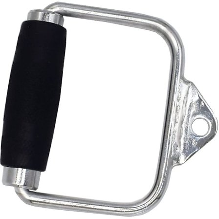 D-muotoinen vetotangon lisäosa D-kahvalla voimaharjoitteluun