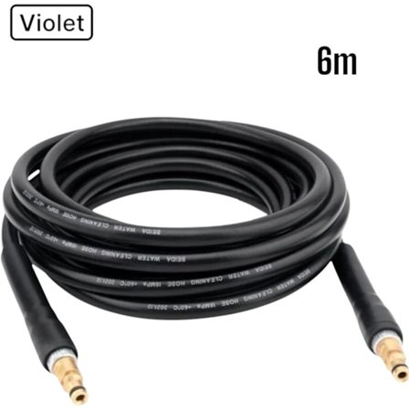 6m Udskiftningsslange - Egnet til Kärcher K2 K3 K4 K5 K6 K7 Højtryksrensere