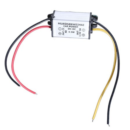 24V-12V til 1.5V 3A/4A/5A omformere Bilstrømspenninger 12V til 1.5V spenningsregulator