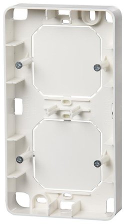 ABB 2552R-212 Forhøyningsramme utenpåliggende, IP20 2 rom, Strømbrytere & vegguttak
