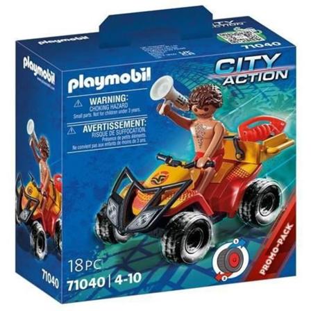 PLAYMOBIL - City Action 71040 Meripelastaja ja mönkijä - Valkoinen - Lapsi - Sekalaiset - Alkaen 4 vuotta Vit