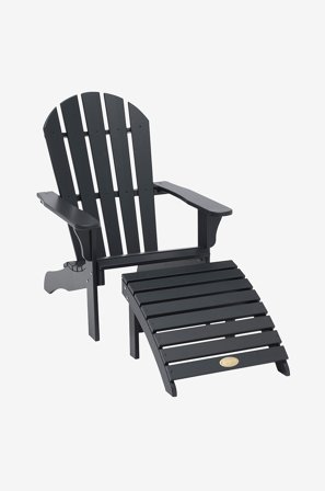 Jotex - Lenestol + Fotskammel Orkangrå - TENNESSEE - Kjøp Solstoler & solsenger hos Jotex