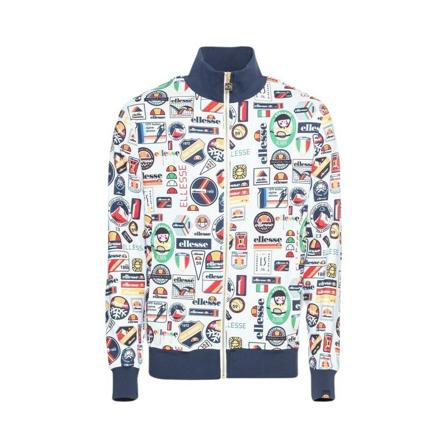 Ellesse, Zip-throughs Wit, Heren, Maat:L,polyester