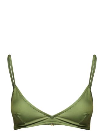 Malou Bikini Top 10725 Swimwear Bikinis Bikini Tops Triangle Bikinitops Grön Samsøe Samsøe