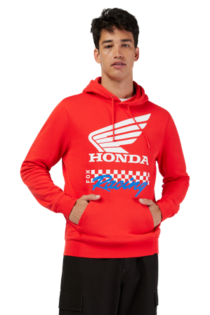 Hanorac Pulover FOX Honda PO Polar roșu M
