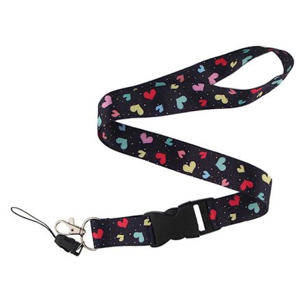 Tyylikäs Smooth Hearts -avaimenperä