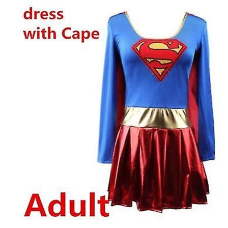 Voksen superhelt rollespill kostyme helt halloween