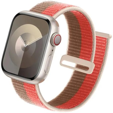 Sportrem för Apple Watch Band 44 mm 40 mm 49 mm 45 mm 41 mm 42 mm 38 mm Nylon Correa iwatch ultra 2 Series 9 8 se 7 6 5 4 3