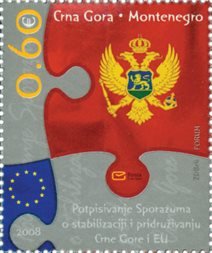 Montenegro & EU - Postfrisk frimærke