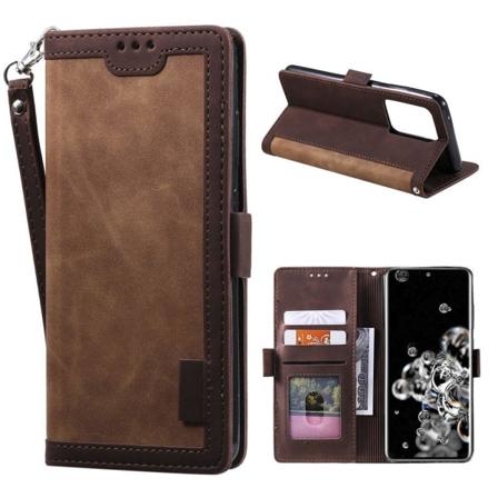 Surburbian Samsung Galaxy S20 Ultra flip etui - Brun Brown