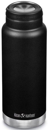 Klean Kanteen TKWide 946 ml with Wide Loop Cap Black - Klean Kanteen