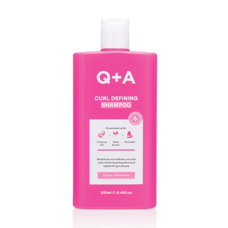 Q+A Curl Defining Shampoo, 250 ml