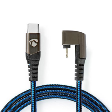 Nedis Flätad USB-Kabel MFI USB-C till Lightning 1m