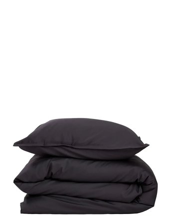 Gripsholm Påslakan Bamboo Solid Antracite 150X210;2X50X60 - Grey - 150X210;2X50X60CM