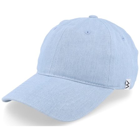 Wei - Wanja Light Denim Blue Mom Cap Unconstructed Blue Cap - @ Hatstore