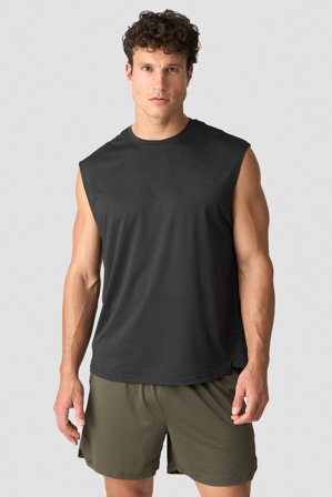 ICANIWILL - Stride Sleeveless T-shirt Men Graphite - Herr - Träningskläder från ICIW