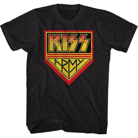 Svart KISS Army T-shirt M