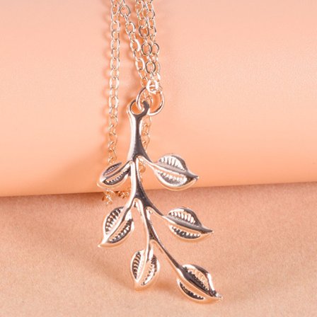 STUDIOS Halsband med födelsemånadsblomma, 18K guldpläterat