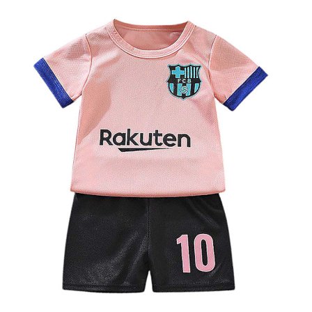 Fotball Treningsdress Barn Gutter T-skjorter Shorts Treningsdress sett