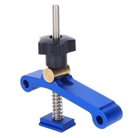 Aluminium T-spor Hold Down-klemmer, 6-3/8"L x 1-1/4""Bredde-Tømrerarbeid"