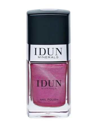 Nail Polish Obsidian Neglelak Makeup Lilla IDUN Minerals