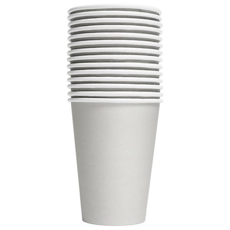 Pahvimukit Hopea 21cl 14 kpl