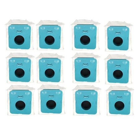 12 stk Støvsugerposer for Samsung Bespoke VS20A95923W Air-Jet Trådløs Støvsuger Støvoppsamling